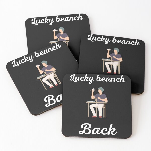 Item preview, Lucky beanch back Funny Back to School School of Laughs Humorous Learning Hilarious Homework Class Clown Vibes designed and sold by Customize Shirts.