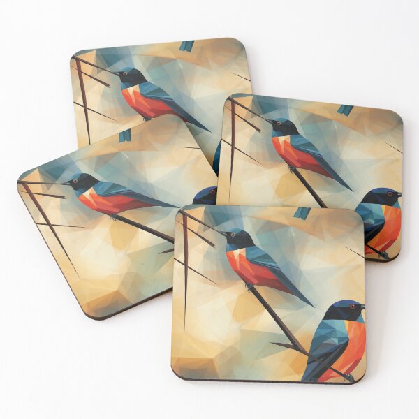 Item preview,  "Geometric Flight: Explore the Art of Birds with Abstract Shapes Inspired by Kazimir Malevich" designed and sold by SBD-Shop.
