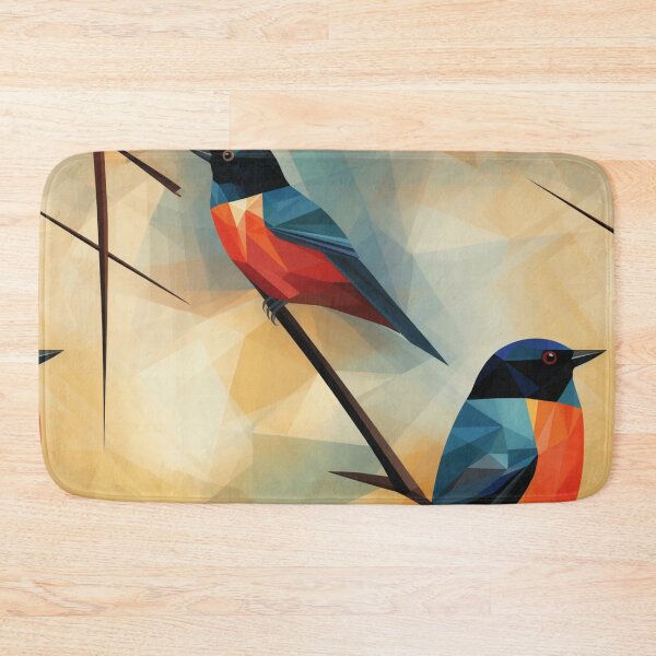 Item preview,  "Geometric Flight: Explore the Art of Birds with Abstract Shapes Inspired by Kazimir Malevich" designed and sold by SBD-Shop.