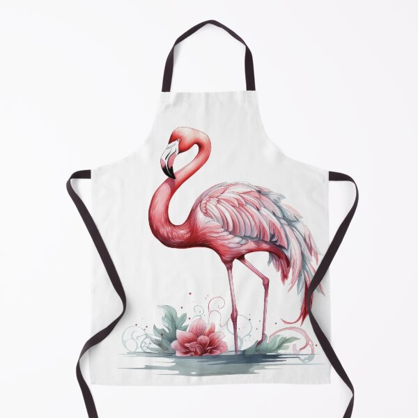 Item preview, Pink flamingo watercolour designed and sold by Adriano Carrideo.