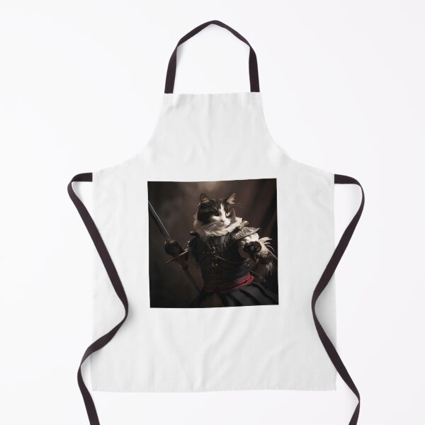 Item preview, Sir Whiskersblade: The Feline Knight designed and sold by KGOLDFITNESS.