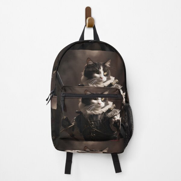 Item preview, Sir Whiskersblade: The Feline Knight designed and sold by KGOLDFITNESS.