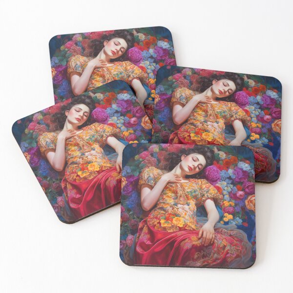 Item preview, Sleeping lady in the garden 1 designed and sold by Art by Lilia.