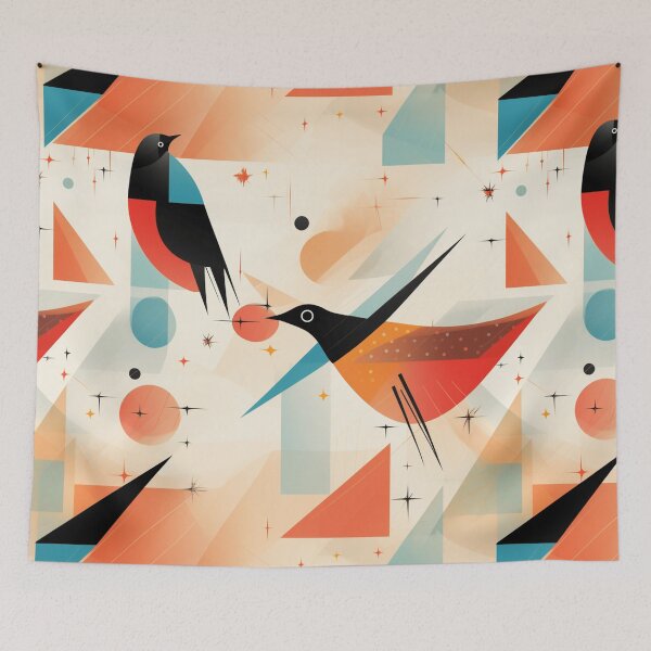 Item preview,  "Wings of Ecstasy: Unleash Avian Artistry through Abstract Geometries Inspired by Kazimir Malevich" designed and sold by SBD-Shop.