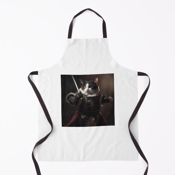 Item preview, Sir Whiskersblade: The Feline Knight designed and sold by KGOLDFITNESS.