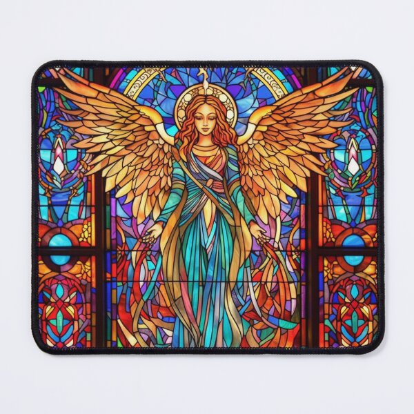 Item preview, Stained Glass Angel Pattern designed and sold by Desfix.