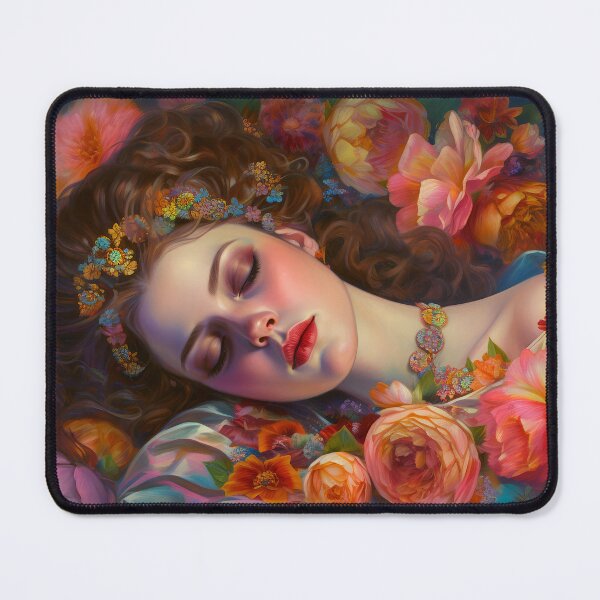 Item preview, Sleeping lady in the garden 2 designed and sold by Art by Lilia.