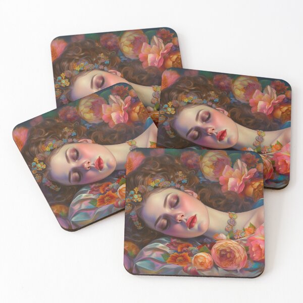 Item preview, Sleeping lady in the garden 2 designed and sold by Art by Lilia.
