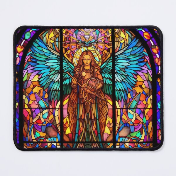 Item preview, Stained Glass Angel Pattern designed and sold by Desfix.