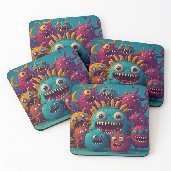Item preview, Cute Monsters designed and sold by Shiwwa.