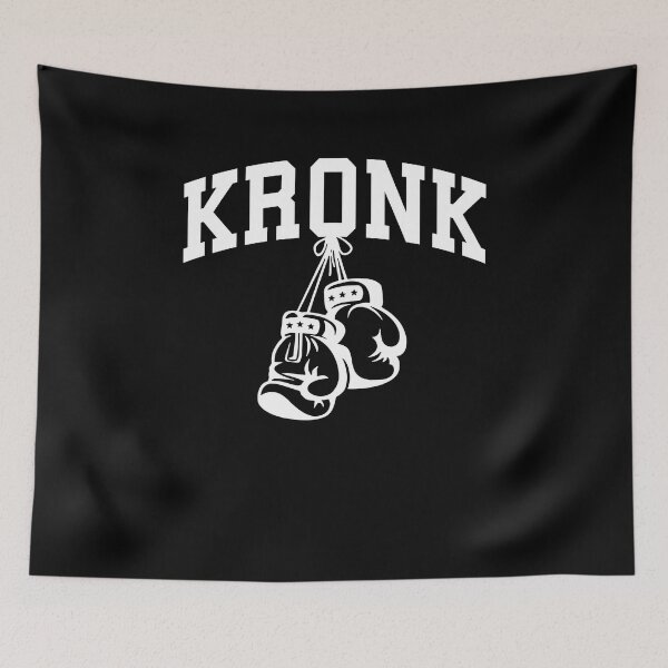 Item preview, Krónk Gym Détroit Men's heavyweight black designed and sold by Rainbows-Wilke.