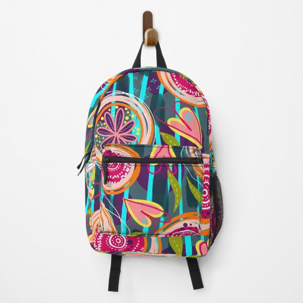 Item preview, Pomegranate Passion - Fruity Funky Love Inspired Abstract Art designed and sold by FeralLaFemme.