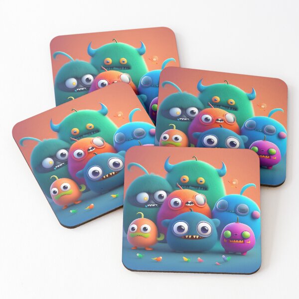 Item preview, Cute Monsters designed and sold by Shiwwa.