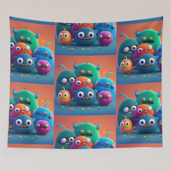 Item preview, Cute Monsters designed and sold by Shiwwa.