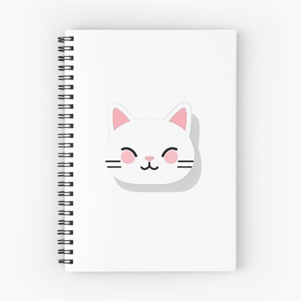 Aperçu de l'œuvre Chat blanc de dessin animé créée et vendue par setofeights.