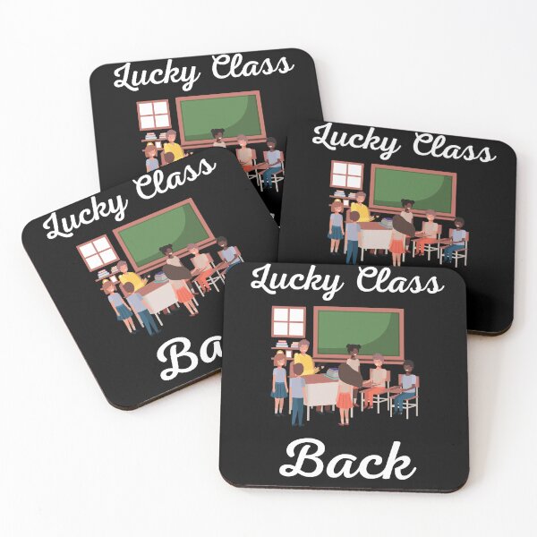 Item preview, Lucky Class back Lucky Learning Classmates Forever Positive Education Knowledge Journey Learning Adventures designed and sold by Customize Shirts.