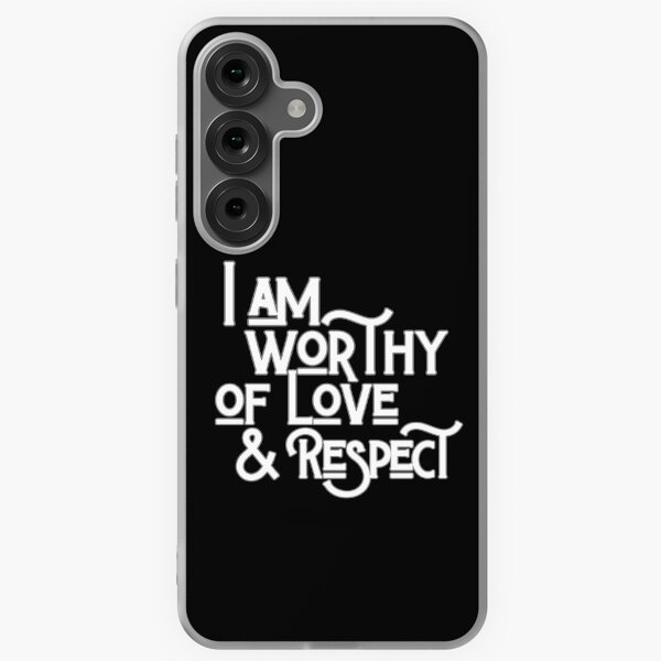 Item preview, I Am Worthy Of Love And Respect designed and sold by Annabelhut.