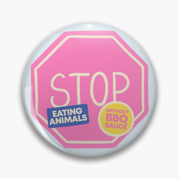 Item preview, Carnivore | Stop Eating Animals Without BBQ Sauce | Anti Vegan Funny Saying designed and sold by Any Color Designs.