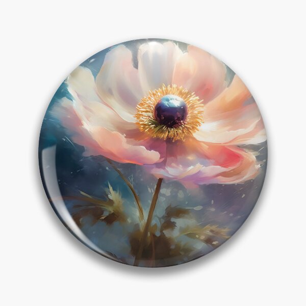 Item preview, Glowing pastel poppies 2 designed and sold by Art by Lilia.