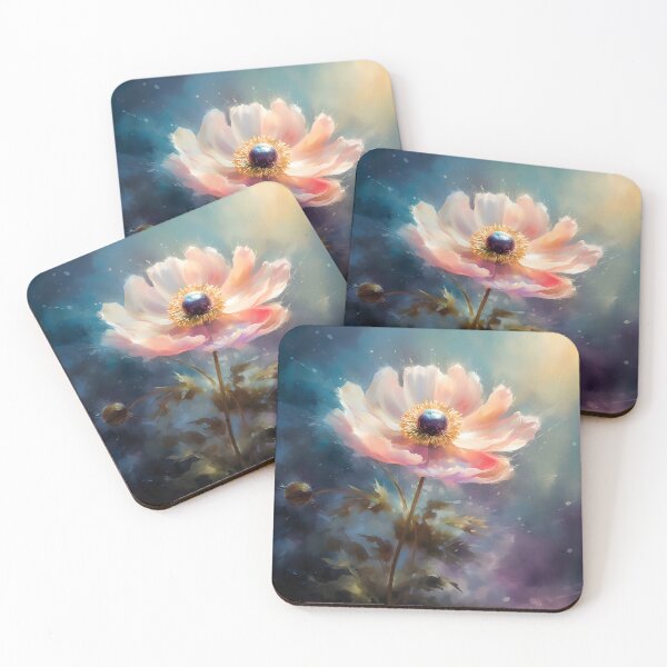 Item preview, Glowing pastel poppies 2 designed and sold by Art by Lilia.