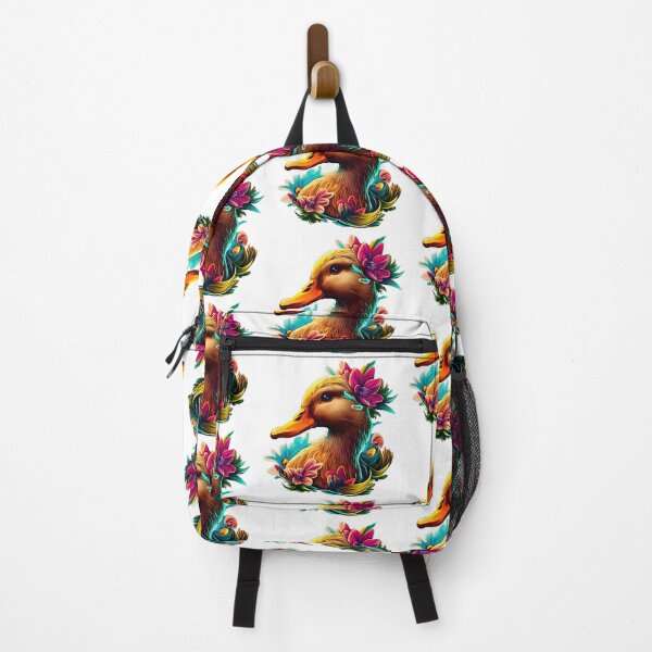Item preview, Floral Duck, print designed and sold by CUTE see.