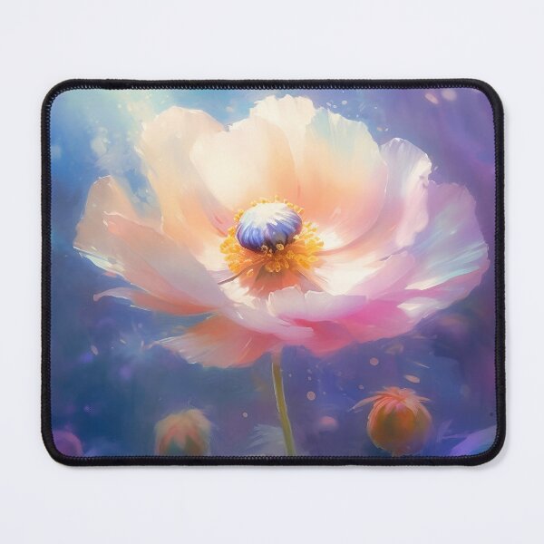 Item preview, Glowing pastel poppies 3 designed and sold by Art by Lilia.