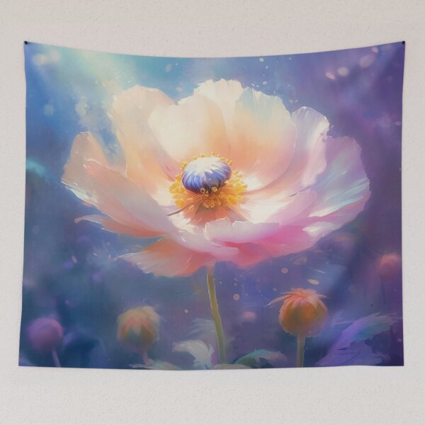 Item preview, Glowing pastel poppies 3 designed and sold by Art by Lilia.