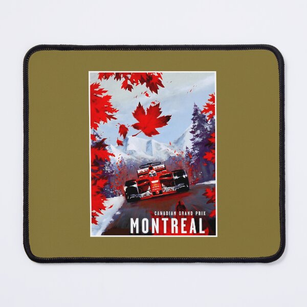 Item preview, CANADIAN GRAND PRIX  Vintage Montreal Auto Racing Advertising Print 	 	 designed and sold by pclqngfov47.