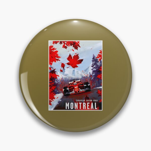 Item preview, CANADIAN GRAND PRIX  Vintage Montreal Auto Racing Advertising Print 	 	 designed and sold by pclqngfov47.