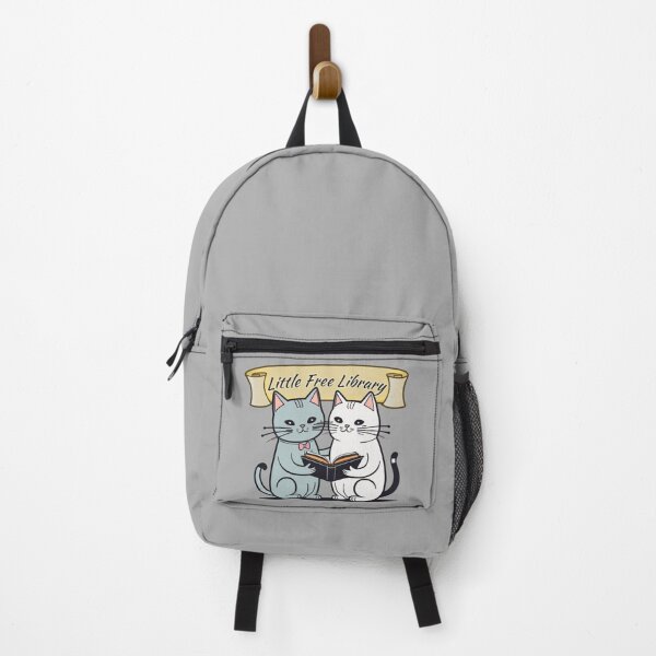 Item preview, Little Free Library cute cats reading designed and sold by Outofdream1.