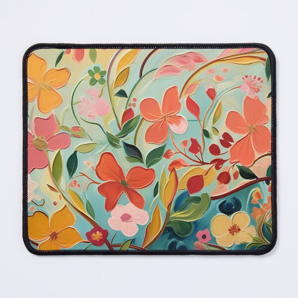 Item preview, Abstract Flower Pattern designed and sold by tropicaltee.