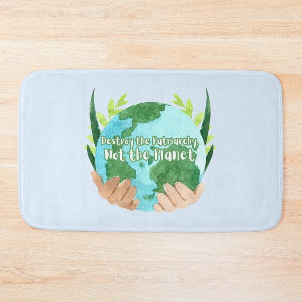 Item preview, Destroy the patriarchy not the planet | Save our blue earth world quote | feminist environmentalism designed and sold by emcazalet.