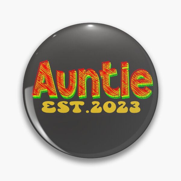 Item preview, Auntie est 2023 designed and sold by Colorfulman.