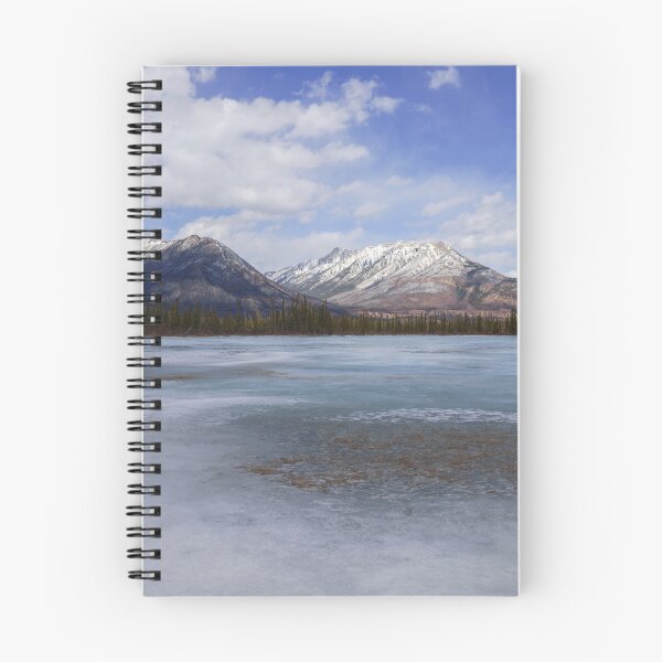 Item preview, Gargoyle Mountain and Frozen Athabasca River designed and sold by rawshutterbug.