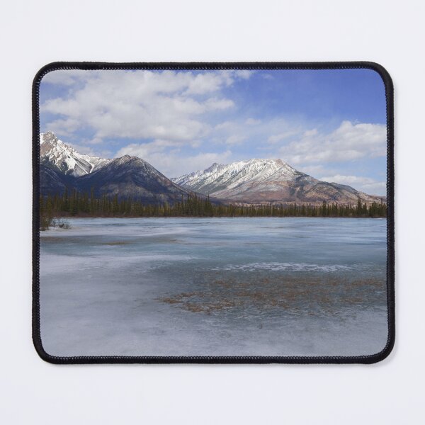 Item preview, Gargoyle Mountain and Frozen Athabasca River designed and sold by rawshutterbug.
