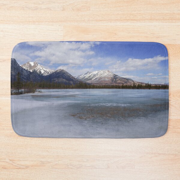 Item preview, Gargoyle Mountain and Frozen Athabasca River designed and sold by rawshutterbug.