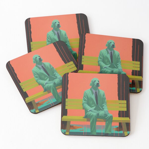 Item preview, Illustration dog, man, artwork, pop art designed and sold by heyandhello.