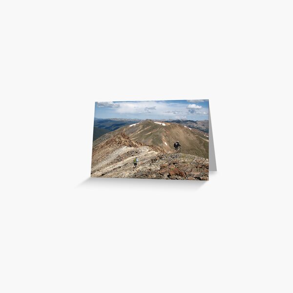 Walking the Backbone Greeting Card