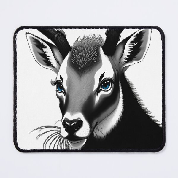 Item preview, monochrome deer designed and sold by Animal-Avenue.