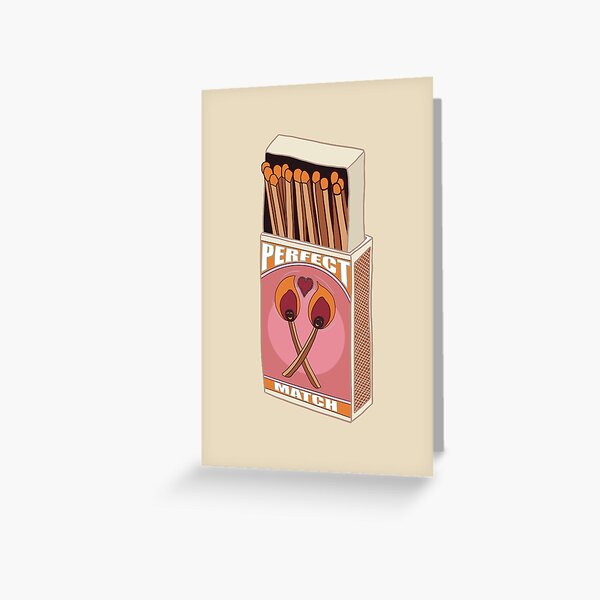 Artikel-Vorschau von Perfekte Match Vintage Streichholzschachtel, designt und verkauft von Apescribbles.