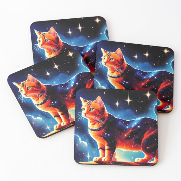 Item preview, Cosmic space cat designed and sold by Awesome Things.