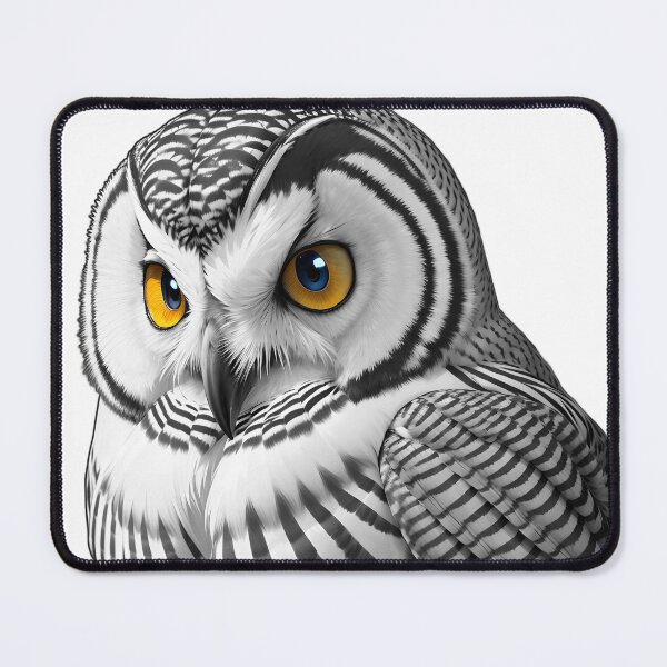 Item preview, monochrome owl designed and sold by Animal-Avenue.