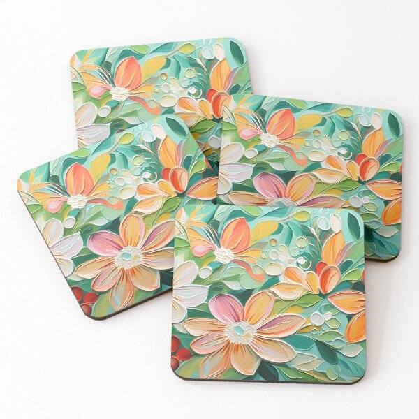 Item preview, Abstract Flower Pattern designed and sold by tropicaltee.