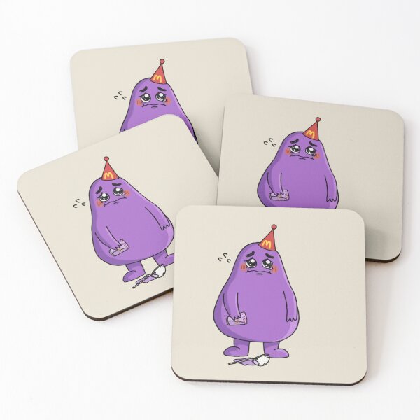Item preview, sad grimace birthday designed and sold by Ashleysnook.