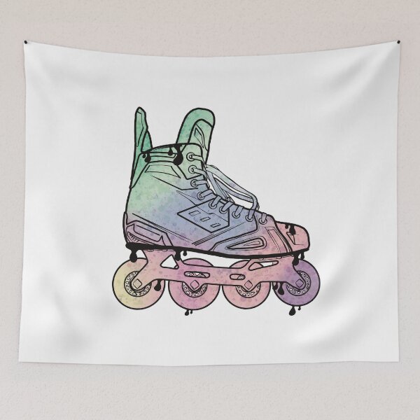 Item preview, Graffiti Style Roller Hockey In-line Skate  designed and sold by HockeyGhost.