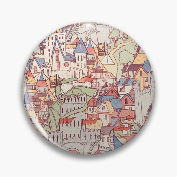 Item preview, Medieval Fantasy City, parade day colours designed and sold by lurepeating.