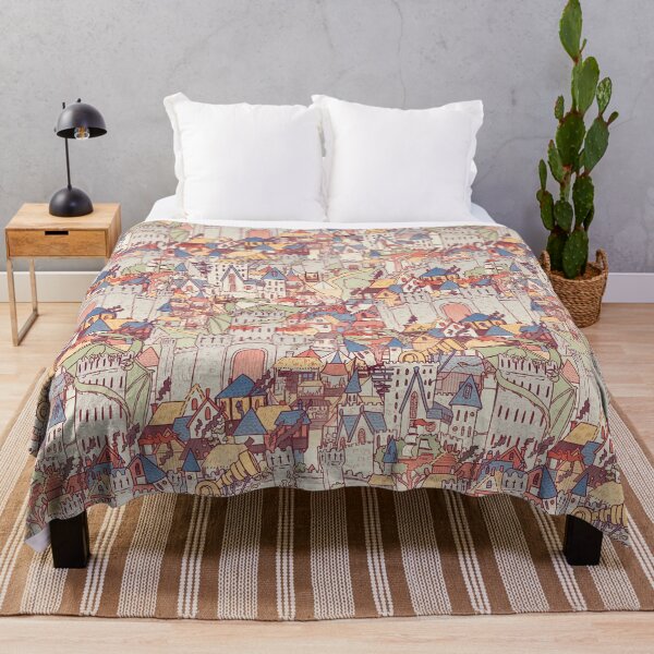 Item preview, Medieval Fantasy City, parade day colours designed and sold by lurepeating.