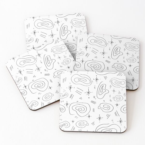 Item preview, Abstract doodle spiral stroke fun seamless pattern designed and sold by Yana Mustafina | Boho Soulful Designs.