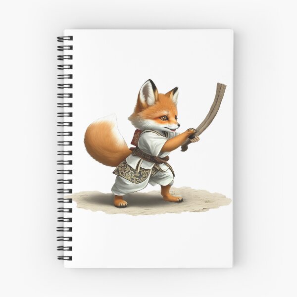 Item preview, Fox with the wood sword designed and sold by luckymando.