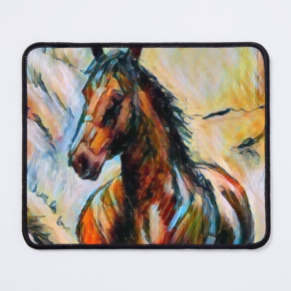 Item preview, Wild Horse Running Through River designed and sold by Profitrip.